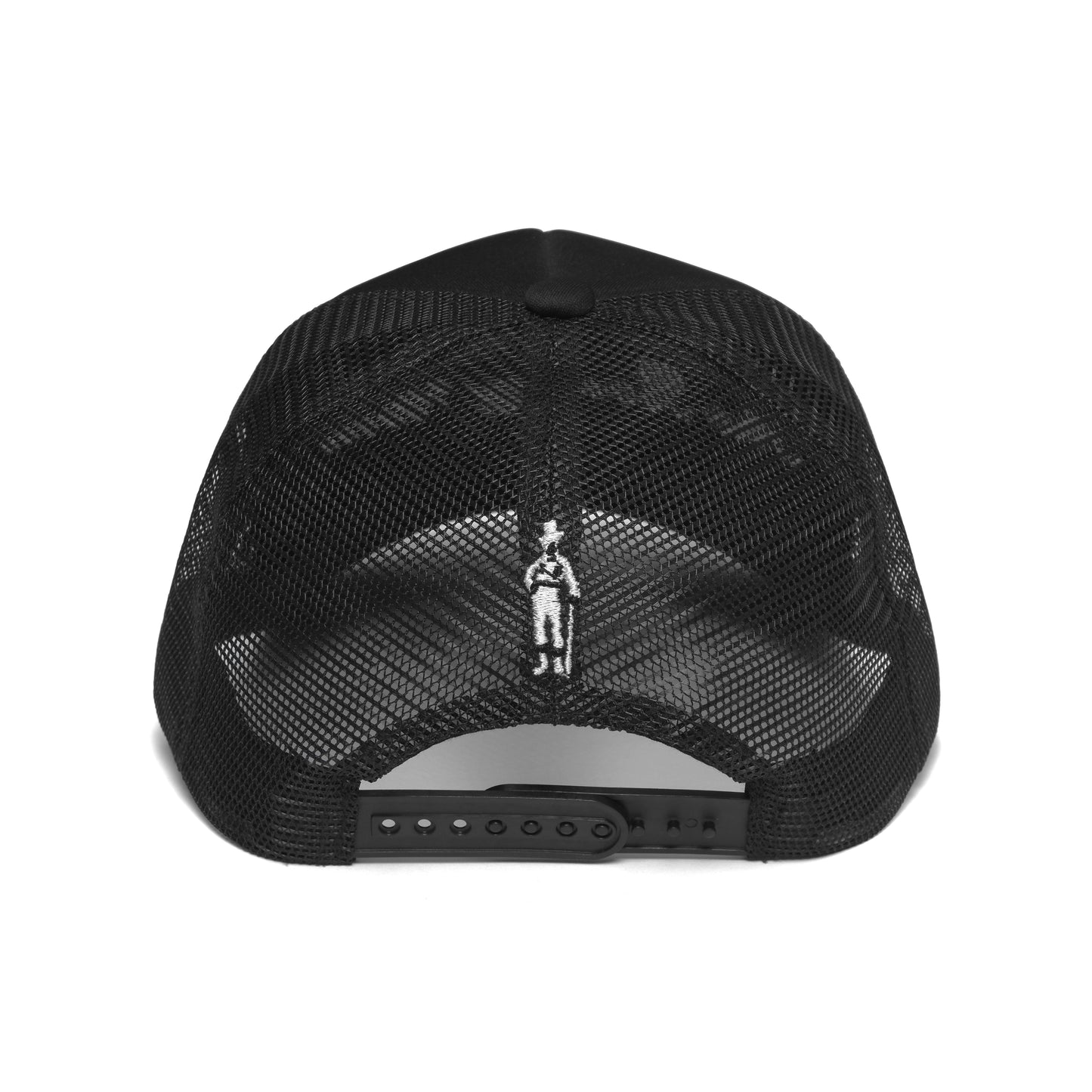The Bowery Hotel Trucker Black Foam/White Stitch