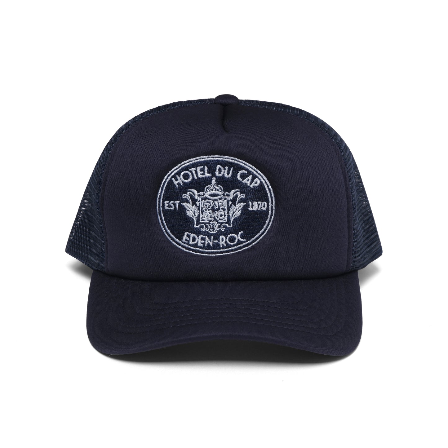 Hotel du Cap Eden Rock Trucker Hat Navy/White Stitch