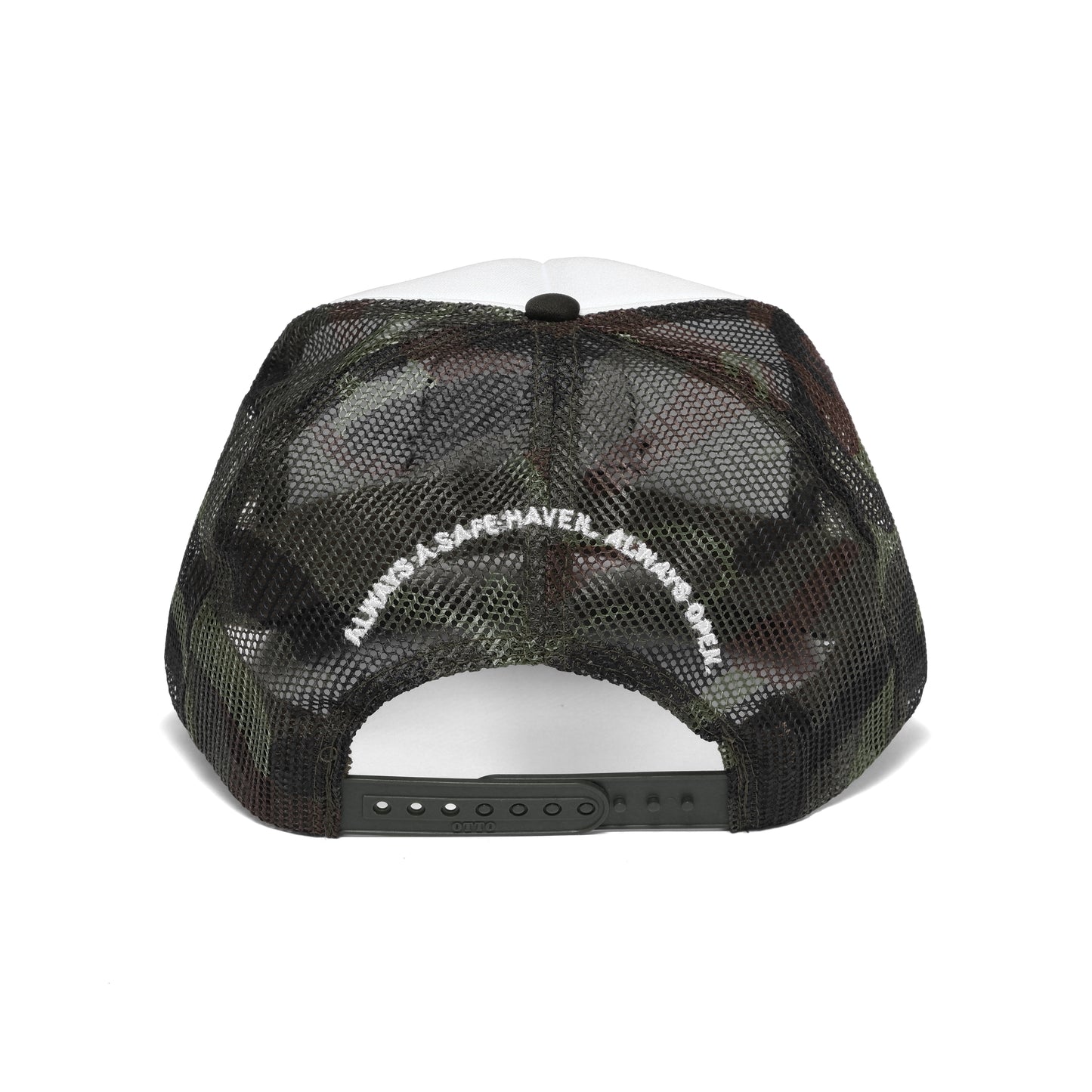 Chateau Marmont Crest Trucker Camo Foam/White/Black Stitch