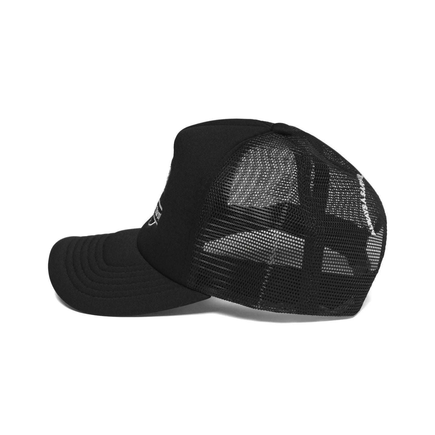 Chateau Marmont Crest Trucker Black Foam/White Stitch