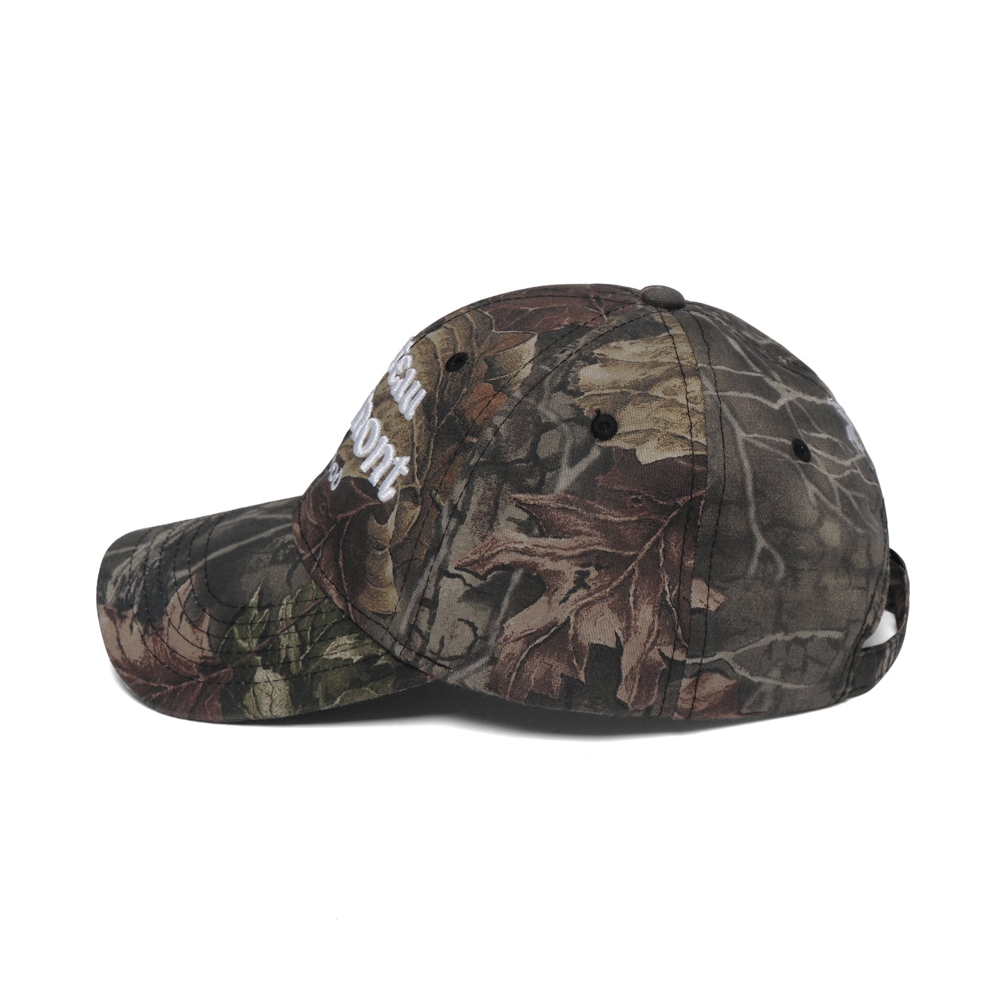 Chateau Marmont Hat Wood Camo/White Stitch