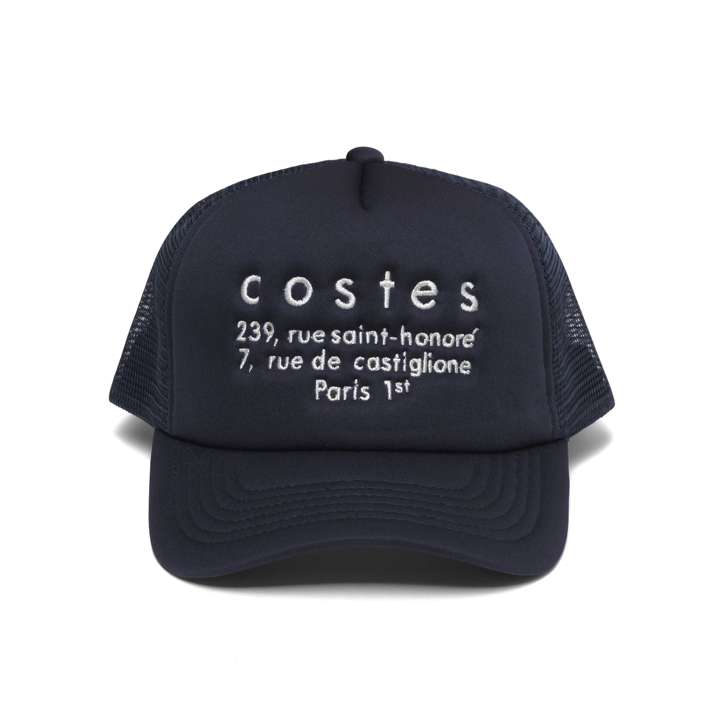 Hotel Costes Trucker Hat Navy/White Stitch