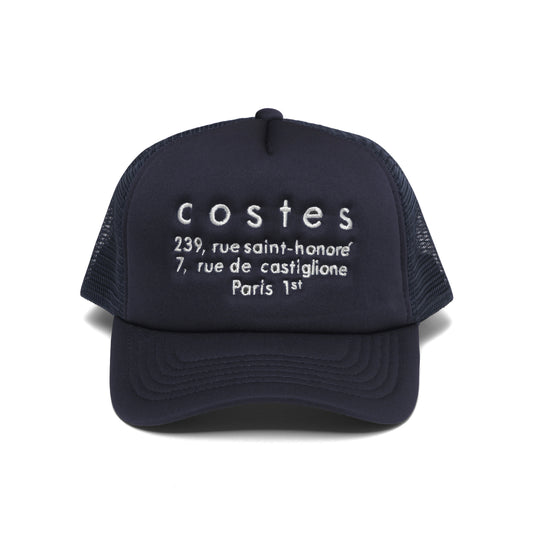 Hotel Costes Trucker Hat Navy/White Stitch