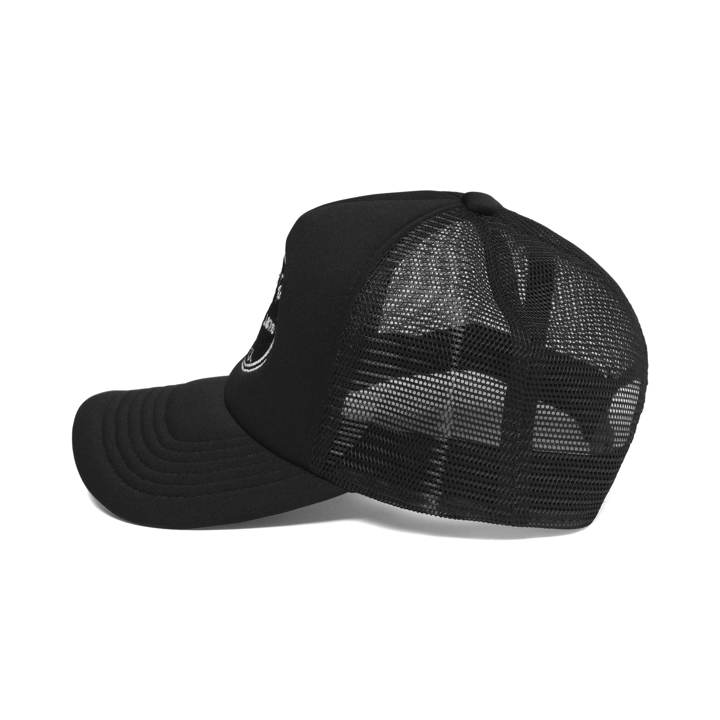 Hotel du Cap Eden Rock Trucker Hat Black/White Stitch