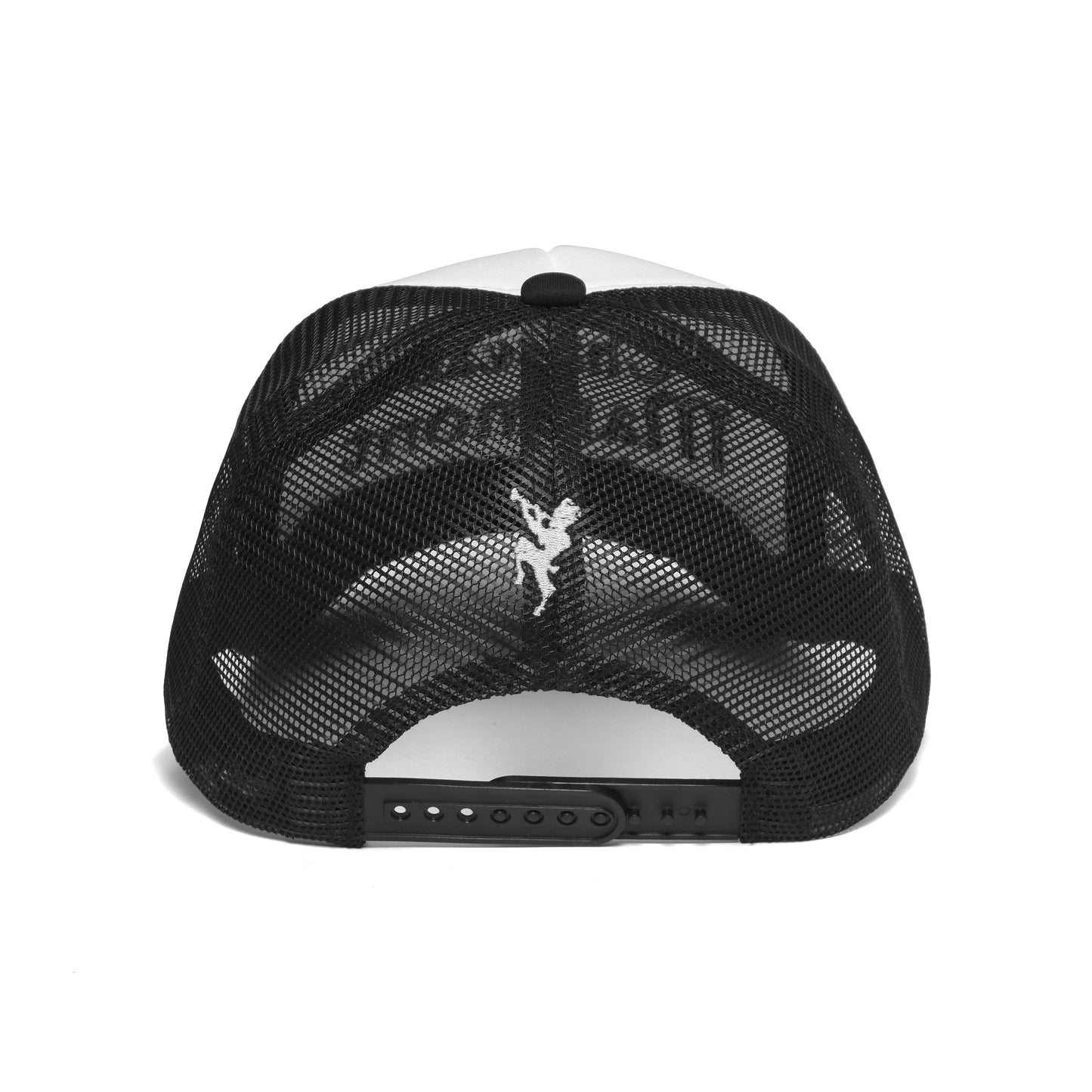 Chateau Marmont Hat Black/White/ Black Stitch